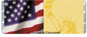 American Flag Candy Bar Wrapper for Fundraising, Marketing, Celebrations - Sweet Overtures