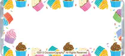 Cupcakes!! Versatile Candy Bar Wrapper for Any Celebration or Fundraising - Sweet Overtures