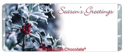 Season Greetings Candy Bar Wrapper - Sweet Overtures