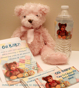 Teddy Baby Complete Package for Baby Shower, Gender Reveal or Infant Birthday - Sweet Overtures