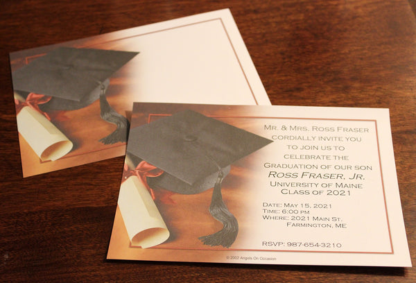 Traditional Graduation Announcement - Sweet Overtures